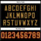 Black0604-3 Custom Black Old Gold-Red Mesh Authentic Football Jersey