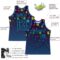 Custom Black Navy-Teal 3D Pattern Design Autism Supporter Awareness Puzzle Pieces Authentic Basketball Jersey