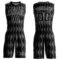 Custom Black Black-Gray Round Neck Sublimation Basketball Suit Jersey