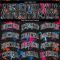 Custom Black Black-Light Blue Round Neck Sublimation Basketball Suit Jersey