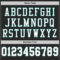 Black1066-3_0a5b62c2-0521-4389-8253-95f8e9b369db Custom Black White Gray-Midnight Green Mesh Authentic Football Jersey