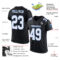 Black1074-1_13254829-9b61-407f-b69c-53c89c91a700 Custom Black White-Light Blue Mesh Authentic Football Jersey