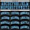 Custom Black Blue-White Authentic Throwback Basketball Jersey