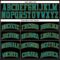 Custom Black Teal Pinstripe Teal-Gold Authentic Basketball Jersey