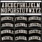 Custom Black Old Gold Pinstripe White-Old Gold Authentic Basketball Jersey