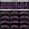 Custom Black Old Gold Pinstripe Purple-Old Gold Authentic Basketball Jersey
