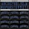Custom Black Old Gold Pinstripe Royal-Old Gold Authentic Basketball Jersey