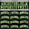 Custom Black White Pinstripe Neon Green-White Authentic Basketball Jersey