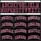 Custom Black White Pinstripe Maroon-White Authentic Basketball Jersey