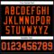 Custom Black Orange-Royal Authentic Throwback Basketball Jersey