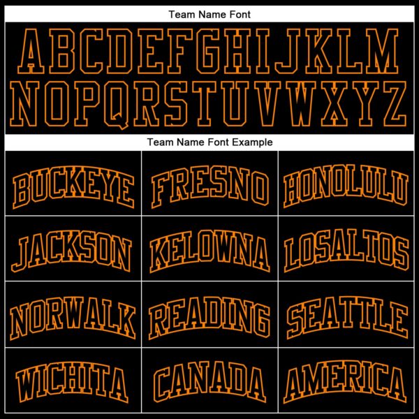 Custom Black Bay Orange Authentic Throwback Basketball Jersey