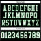 Black1566-3 Custom Black White-Grass Green Mesh Authentic Football Jersey