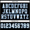 Custom Black White-Powder Blue Mesh Authentic Football Jersey