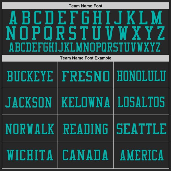 Custom Black Pink-Aqua Mesh Authentic Football Jersey