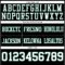Black1689-2 Custom Black White-Kelly Green Authentic Football Jersey