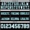 Black1692-2 Custom Black White-Teal Authentic Football Jersey