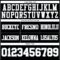 Black1698-2 Custom Black White-Silver Authentic Football Jersey