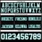 Black1699-2 Custom Black White-Aqua Authentic Football Jersey