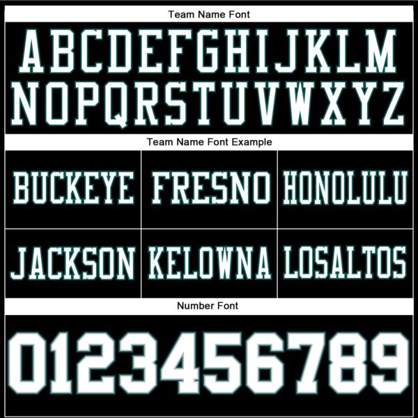 Custom Black White Gray-Midnight Green Authentic Football Jersey