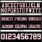 Black1702-2 Custom Black White-Cardinal Authentic Football Jersey