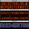 Black1710-2 Custom Black Royal-Orange Authentic Football Jersey