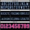 Black1725-2 Custom Black Pink-Light Blue Authentic Football Jersey
