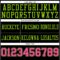 Custom Black Pink-Neon Green Authentic Football Jersey
