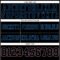 Black1735-2 Custom Black Powder Blue-Orange Authentic Football Jersey