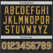 Custom Black Old Gold-White Authentic Throwback Basketball Jersey