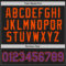 Custom Black Purple-Orange Authentic Throwback Basketball Jersey