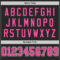 Black2254-3 Custom Black Pink-White Mesh Authentic Throwback Football Jersey