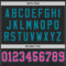 Black2255-3 Custom Black Pink-Teal Mesh Authentic Throwback Football Jersey