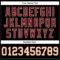 Black2284-4 Custom Black Cream-Crimson Authentic Football Jersey