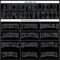 Black2287-3 Custom Black Gray Authentic Football Jersey