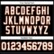 Black2288-4 Custom Black White-Orange Authentic Football Jersey