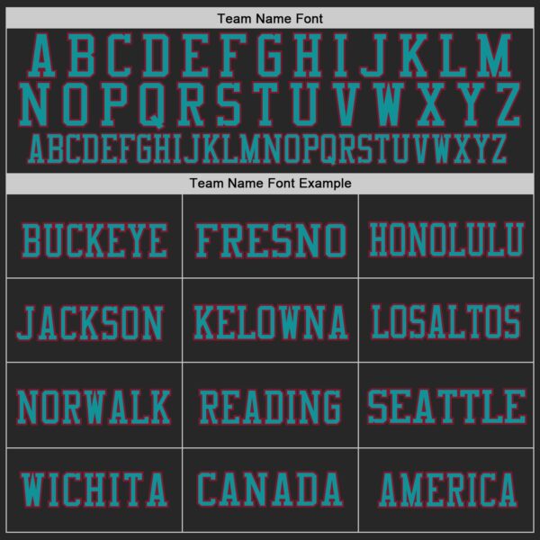 Custom Black Crimson-Teal Mesh Authentic Football Jersey