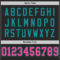 Black2504-3 Custom Black Pink-Teal Mesh Authentic Football Jersey
