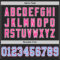Custom Black Light Blue-Pink Mesh Authentic Football Jersey