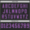 Black2533-3 Custom Black Medium Purple Mesh Authentic Football Jersey