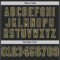 Black2550-3 Custom Black Olive-Cream Mesh Authentic Football Jersey