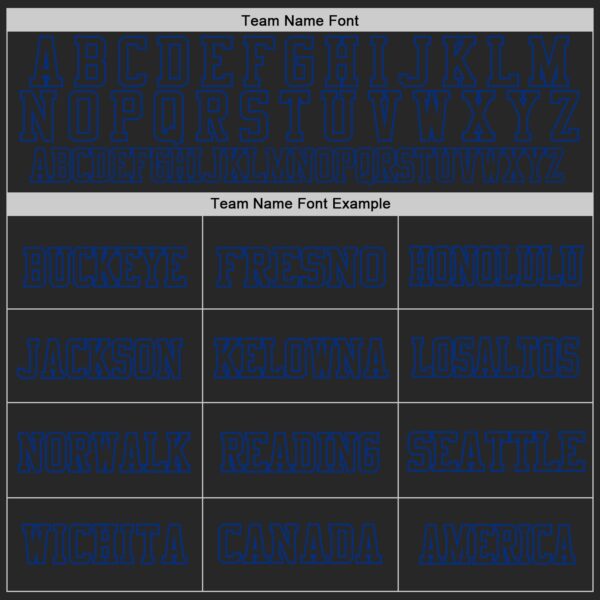 Custom Black Royal Mesh Authentic Football Jersey