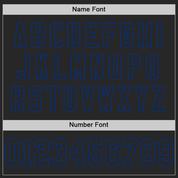 Custom Black Royal Mesh Authentic Football Jersey