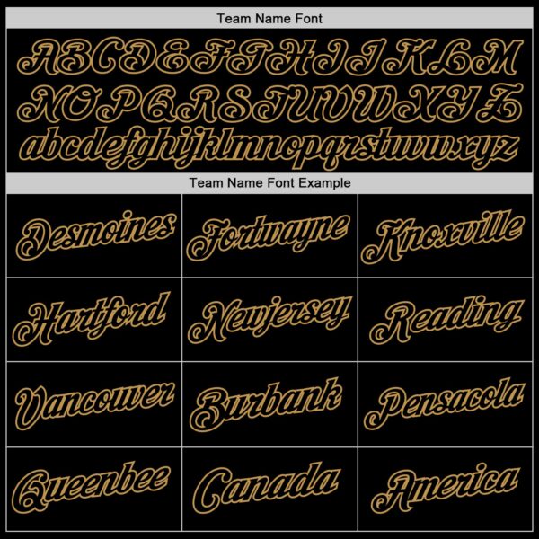 Custom Black Old Gold Authentic Throwback Basketball Jersey