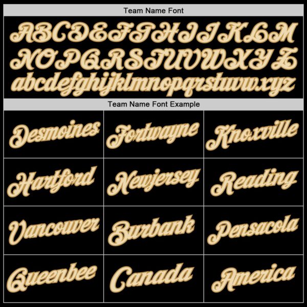 Custom Black Cream-Old Gold Authentic Throwback Basketball Jersey