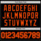 Custom Black Orange Authentic Throwback Basketball Jersey