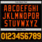 Custom Black Gold-Orange Authentic Throwback Basketball Jersey