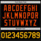 Custom Black Gold-Orange Authentic Throwback Basketball Jersey