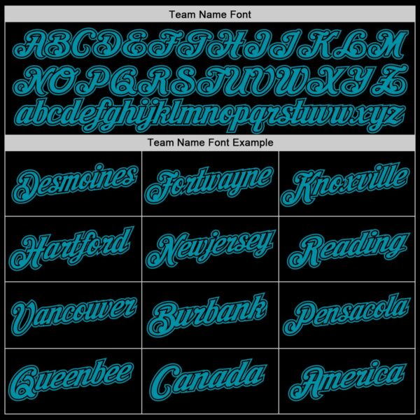 Custom Black Teal Authentic Throwback Basketball Jersey