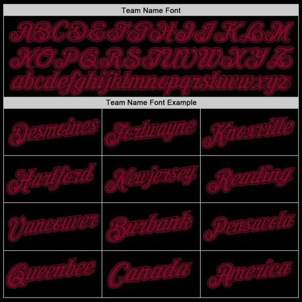 Custom Black Maroon Authentic Throwback Basketball Jersey