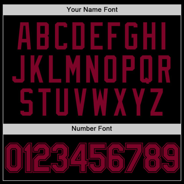 Custom Black Maroon Authentic Throwback Basketball Jersey